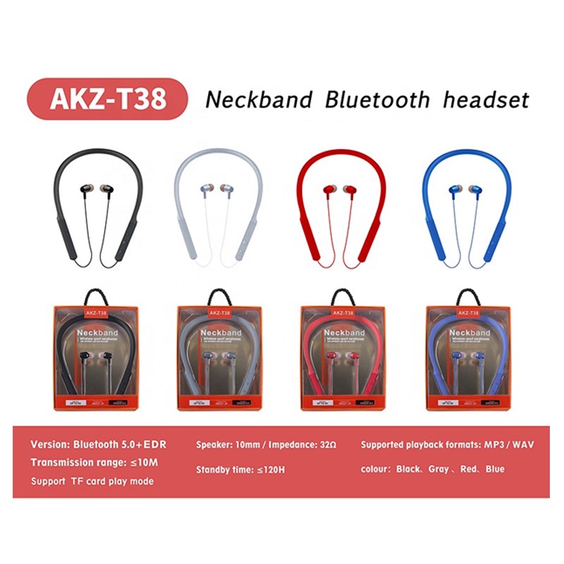 خرید مناسب هندزفری گردنی AKZ T37