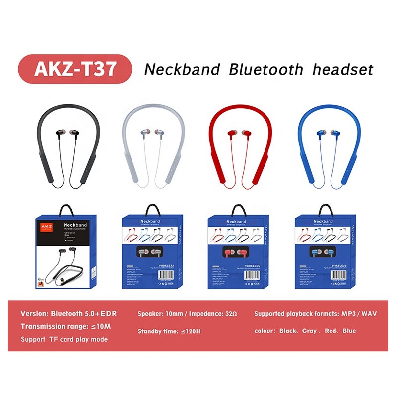 هندزفری بی سیم گردنی AKZ-T37