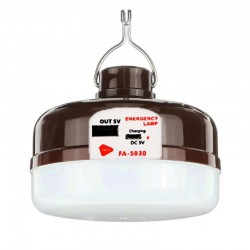 لامپ شارژی 30 وات آویزی_آهنربایی FA-5830