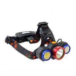 چراغ پیشانی 3 لامپ اسمال سان مدل ZY-H82-1