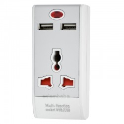 سه راهی و شارژر USB مدل 326L