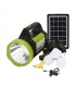 قیمت و خرید نورافکن دستی و سیستم روشنایی خورشیدی AT-9023 | پنل خورشیدی سیار چند کاره
