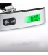 LCD Luggage Electronic Scale Thermometer 50kg