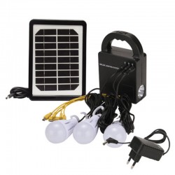 سیستم روشنایی خورشیدی چند کاره مدل AT-888