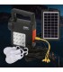 قیمت و خرید سیستم روشنایی خورشیدی چند کاره مدل AT-158 | پنل خورشیدی سیار _ پاوربانک دار
