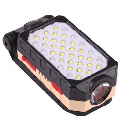 قیمت و خرید چراغ شارژی LED آهنربایی W598B | چراغ قوه پلیسی 598 ال ای دی