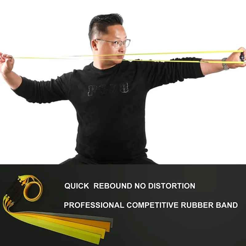 کش یدک نواری تیرکمان دستی ( سنگ انداز )