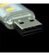 چراغ مطالعه usb دوطرف نور