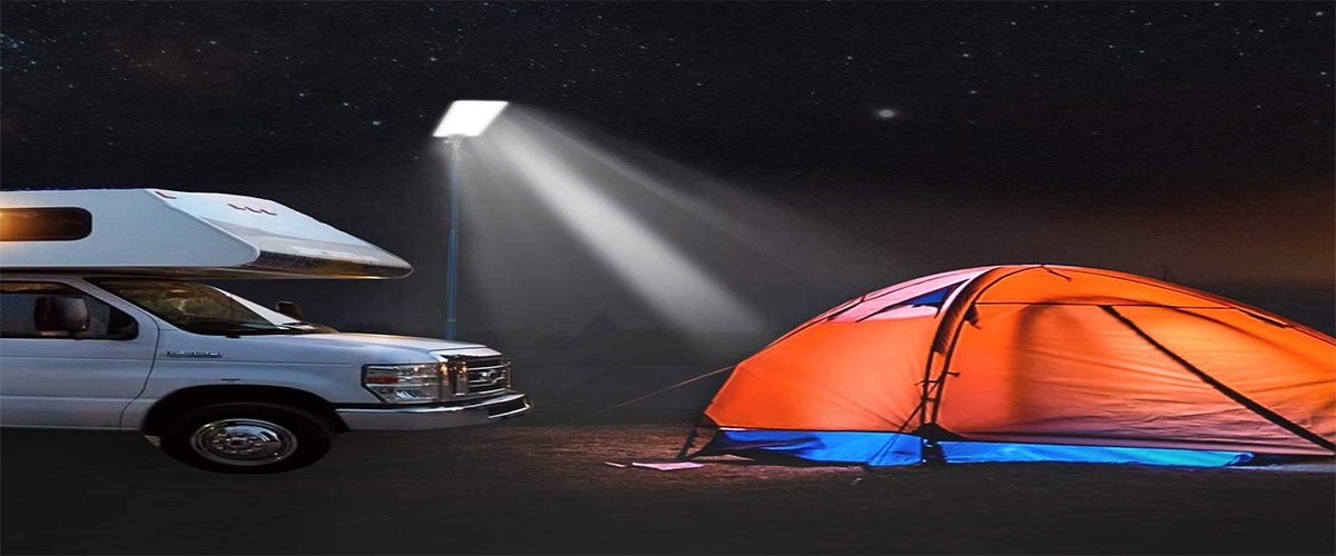 لامپ سيار خودرو پايه دار ٤ متری